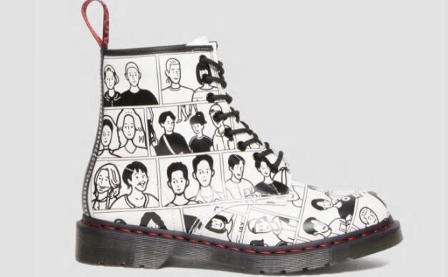 Dr. Martens Taps Artist Fuyuki Kanai for Illustrated 1460 Boots for Pride 2023