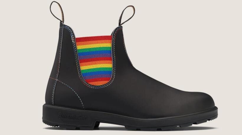 Blundstone Re-Releases Its Rainbow-Striped Chelsea Boots for Pride Month 2023