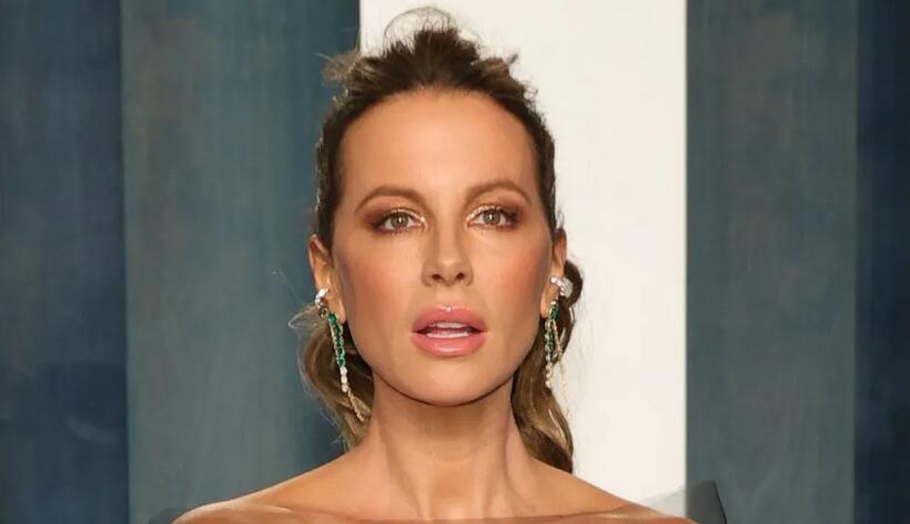 Kate Beckinsale Dresses Up as Playboy Bunny in 8-Inch Pleaser Heels