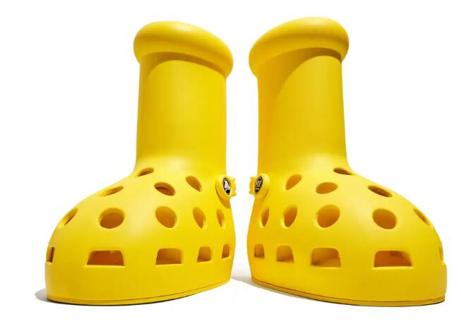 MSCHF x Crocs Big Yellow Boots sparking confusion: ‘So dumb’