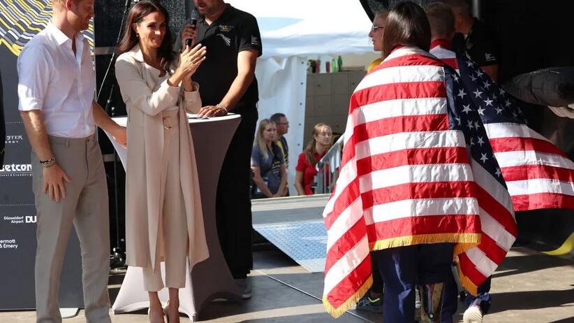 Meghan Markle Brings Chic Style to 2023 Invictus Games in Aquazzura Pointed Pumps