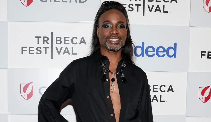 Billy Porter Dons Towering Louboutin Boots at DKMS Gala 2023