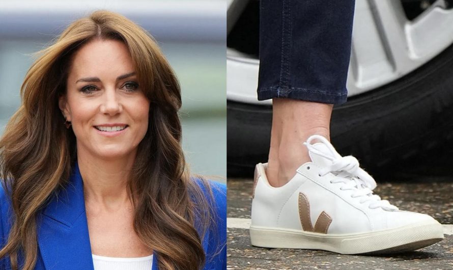 Kate Middleton Gets Chicly Casual in Veja Sneakers for SportsAid Workshop