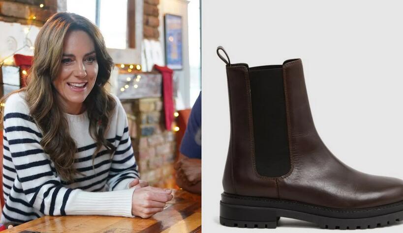 Kate Middleton Goes Casual in Reiss Chelsea Boots for Dad Walk With the ‘Dadvengers’ in London