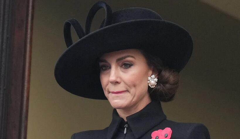 Kate Middleton Slips On Hidden Heels for National Service of Remembrance