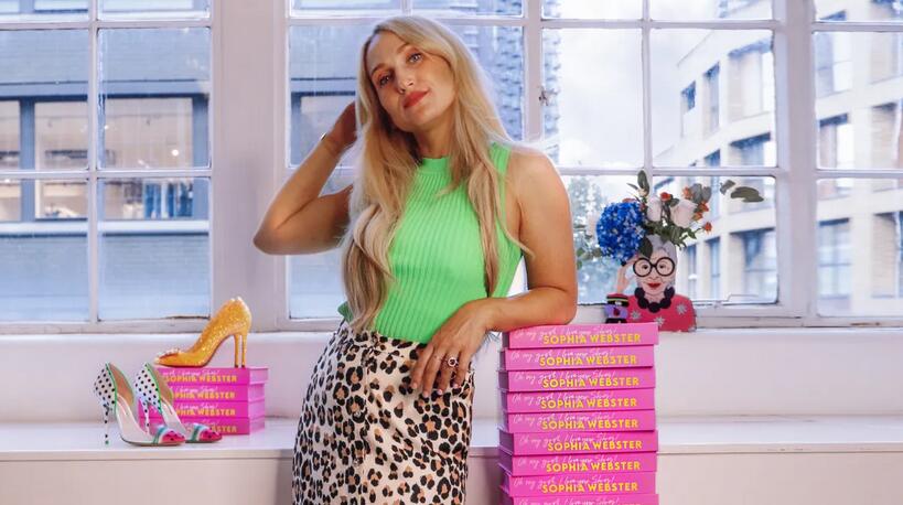 Sophia Webster Opens Up About 10 Years in the Shoe Business, a Pivotal Rihanna Moment and Her New Book