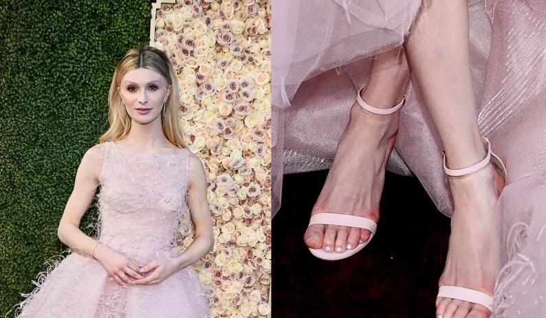 Dylan Mulvaney Brings ‘Barbiecore’ to the Red Carpet in Pastel Pink Sandal Heels at Golden Globe Awards 2024