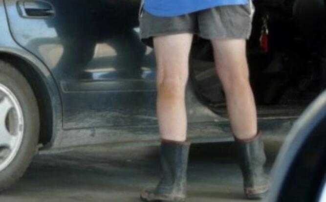 Balenciaga Releases New $2000 Shit-Covered Mennonite Rubber Boots